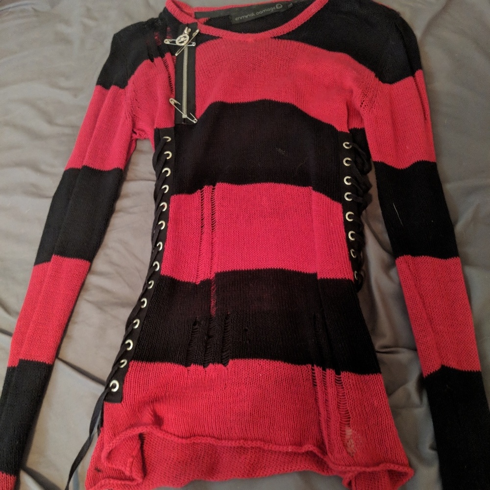 Criminal Damage punk sweater